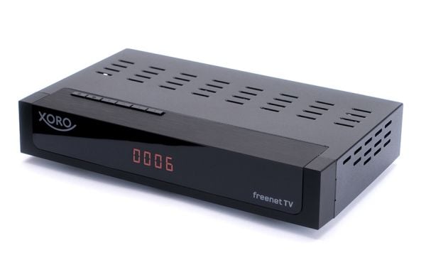 Xoro HRT 8770 TWIN - Digital multimediemottaker - svart