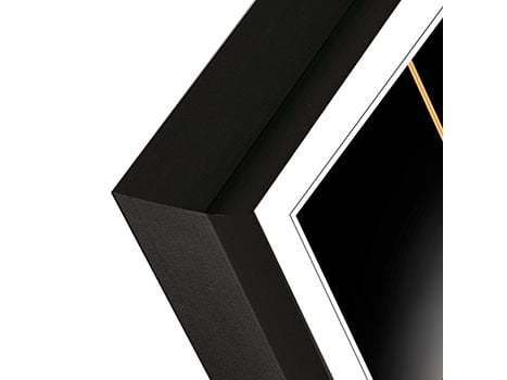 ZEP AL1B4, Enkel bilderamme, Aluminium, Sort, Bord, Vegg, 20 x 30 cm, Rektangulær