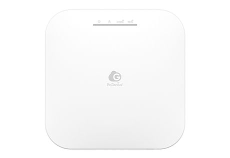 EnGenius ECW220 Cloud Managed AP Innendørs Dual Band 11ax 574+1200Mbps 2T2R GbE PoE.af 3dBi ia, 1200 Mbit/s, 574 Mbit/s, 1200 Mbit/s, 10,200,40, 5,...