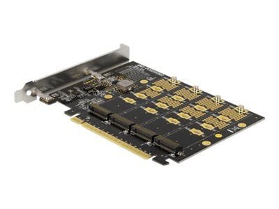Delock - Lagringskontroll - M.2 - M.2 NVMe-kort - PCIe 4.0 x16