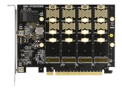 Delock - Lagringskontroll - M.2 - M.2 NVMe-kort - PCIe 4.0 x16