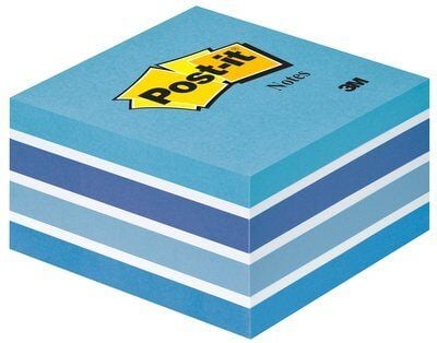 Kubusblok Post-it Notes 76x76 mm pastelblå