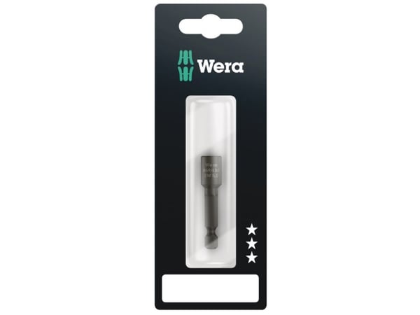 Wera 869/4 M SB, 1 stykker, Sekskantet, 25,4 / 4 mm (1 / 4"), Sort, Tsjekkisk Republikk