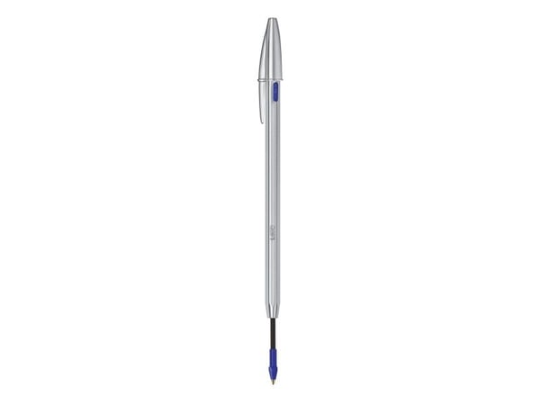 BIC Cristal Renew, Klips, Tynn spiss, Gjenfyllbar, Blå, 1 stykker