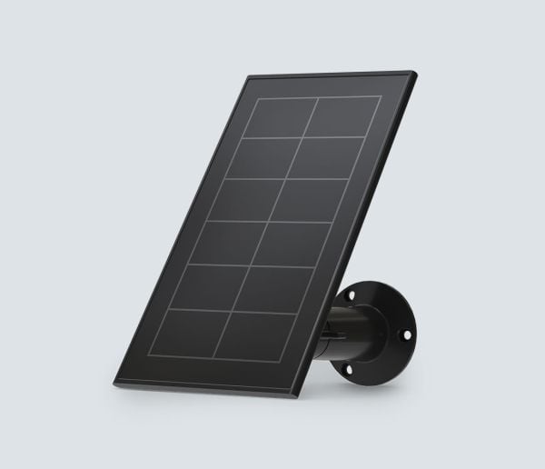 Arlo - Solpanel (veggmonterbar) - svart - for Arlo Pro 3, Pro 4, Ultra 4K