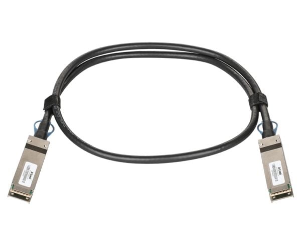 D-Link - 100GBase direct attach kaapeli - QSFP28 - QSFP28 - passiivinen - musta