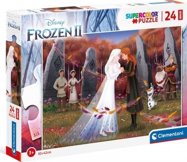 Clementoni puslespill 24 brikker Maxi Frozen 2