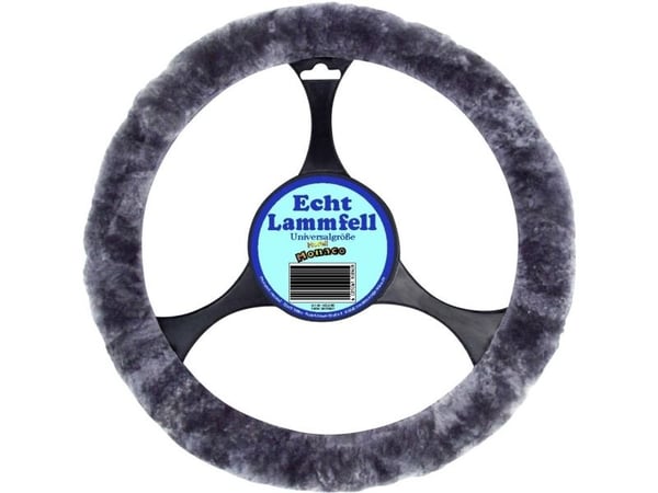 IWH rattdeksel (L x B x H) 350 x 350 x 40 mm ekte saueskinn antrasitt 35–41 cm (102705)