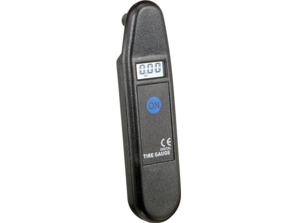 IWH dekktrykksmåler, digital, 7 bar for bil, motorsykkel og sykkel (Schrader-ventil) - 1 stk (75560)