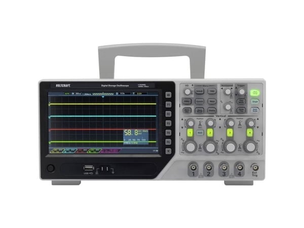 VOLTCRAFT Digital-Oszilloskop DSO-1104E 100 MHz 1 GSa/s 64 kpts 8 Bit Digital-Speicher (DSO) (DSO-1104E)