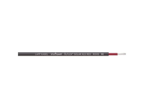 LAPP ÖLFLEX® SOLAR XLS-R 23137-100 Aurinkokaapeli 1 x 4 mm² Musta, valkoinen 100 m