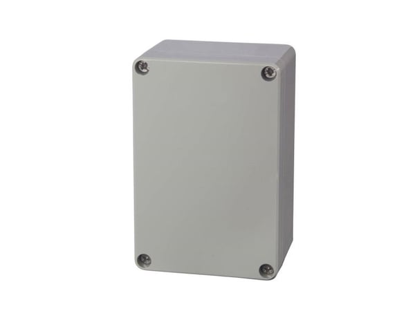 FIBOX Montageboks ABS 80 x 120 x 55 mm med gråt dæksel IP 66 og IP 67 Euronord-sarjan tuotteet