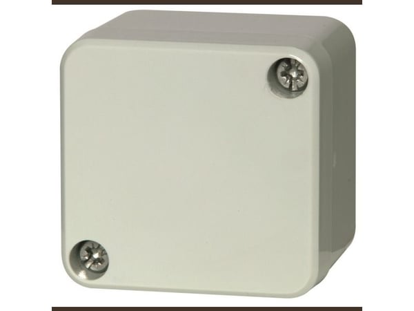 FIBOX Montageboks ABS 52 x 50 x 40 mm ja gråt dæksel IP 66 ja IP 67 Euronord-sarja