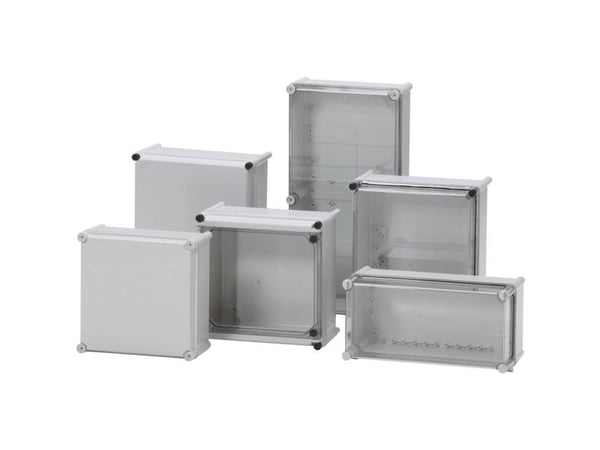 Fibox PC 2828 13 G Installationskabinet 278 x 278 x 130 Polykarbonaatti , Polyamidi Gråhvid (RAL 7035) 1 stk