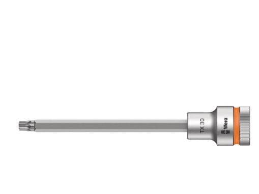 Wera 05003853001, Stikkontakt, 1/2", 1 hoder, T30, Kromvanadiumstål, Kromfarget