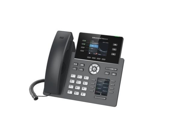 Grandstream GRP2616 - VoIP-telefon med anrops-ID/samtale venter - IEEE 802.11a/b/g/n/ac (Wi-Fi) - treveis anropskapasitet - SIP, RTCP, RTP, SRTP - ...
