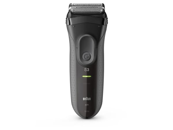 Braun Serie 3 3000S, Barberingsmaskin, Grå, Lade, AC / batteri, Innebygd batteri, 30 min