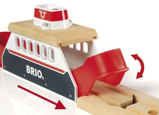 BRIO 33569 Ferge med lyd og lys