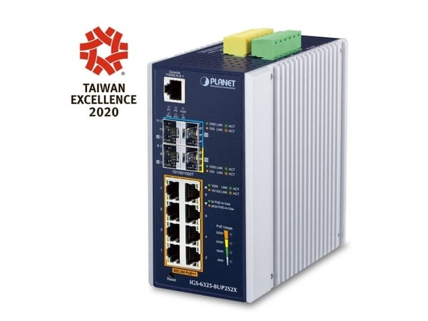 PLANET IP30 DIN-rail Industrial L3 8P, Hallittu, L3, Gigabit Ethernet (10/100/1000), Täysin kaksipuolinen, Seinäkiinnitteinen PLANET IP30 DIN-rail Industrial L3 8P, Hallittu, L3, Gigabit Ethernet (10/100/1000), Täysin kaksipuolinen, Seinäkiinnitteinen
