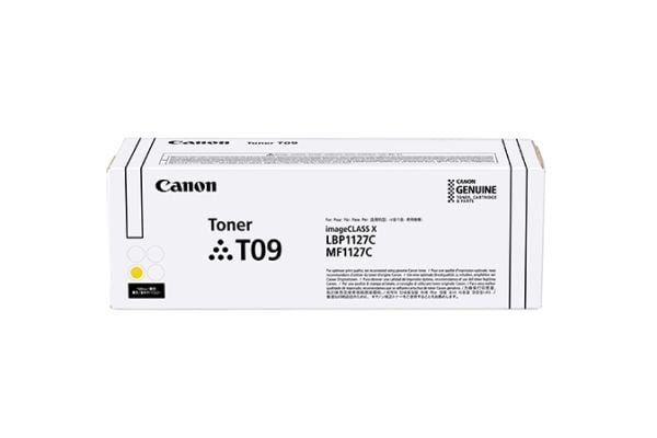 Canon T09 - Gul - original - tonerpatron - for i-SENSYS X C1127i, X C1127iF, X C1127P