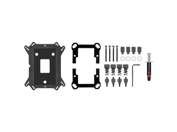 Thermaltake Pacific MX1 Plus, Vannblokk, Kobber (Cu), Polyfenylensulfid (PPS), Sort, LGA 1150 (kontakt H3), LGA 1151 (kontakt H4), LGA 1155 (Socket...