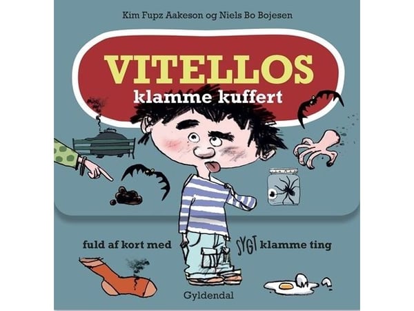 Vitellos spännrams resväska | Kim Fupz Aakeson | Kieli: Tanska