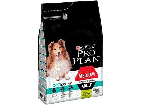 Purina Medium Adult Sensitive Digestion with OPTIDIGEST, Vuxen, Maxi (26 - 44 kg), Lamm, 14 kg