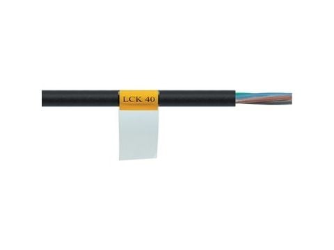 LAPP 83256160 LCK-48 WH Kaapelitarra Fleximark 34 x 25,40 mm Värimerkintäkenttä: valkoinen Tarrojen määrä: 18 kpl