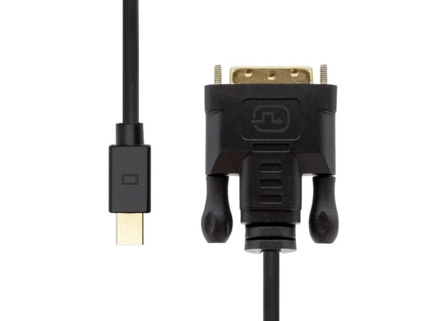 ProXtend - Adapterkabel - Mini DisplayPort (hann) til DVI-D (hann) - 2 m - 1080p støtte 60 Hz - svart