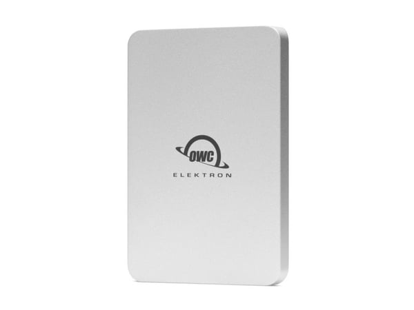 OWC Envoy Pro Elektron, SSD-kabinett, M.2, M.2, 10 Gbit/s, USB-tilkobling, Sølv