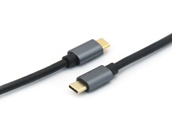 Equip 128354, 1 m, USB C, USB C, USB 3.2 Gen 1 (3.1 Gen 1), 10 Gbit/s, Sort