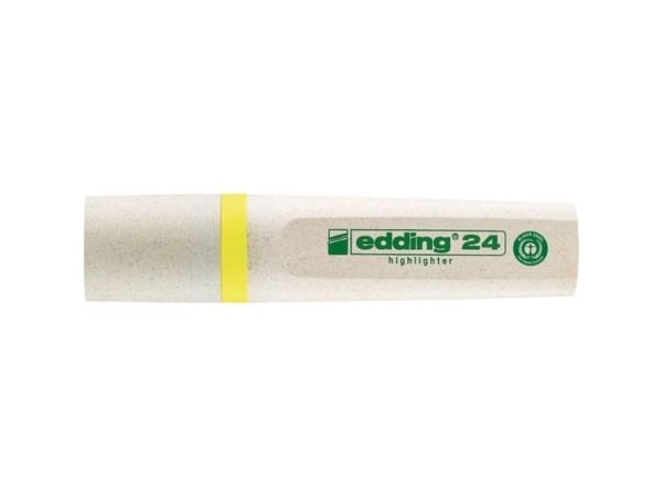 Överstrykningspenna Edding 24 Ecoline gul