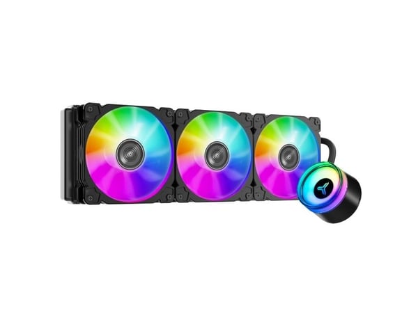 Jonsbo Angeleyes TW2-360 Pro COLOR, All-in-one liquid cooler, 62,8 cfm, Sort
