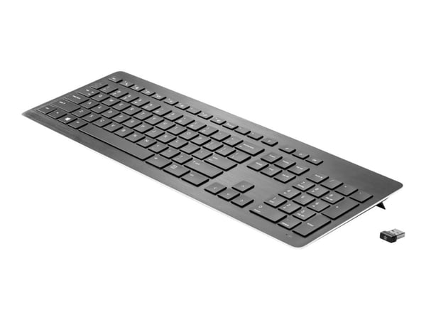 HP Premium - Tangentbord - trådlös - 2.4 GHz - hela norden - kant i eloxerad aluminium - för EliteBook 835 G9, 845 G8, 845 G9, 865 G9; EliteBook x3...