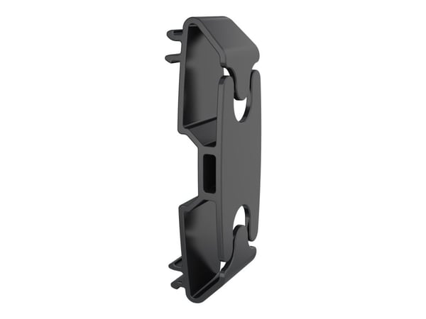 Multibrackets M Pro Series - Monteringskomponent (6 x kabelstyringsklips) - for LCD-skjerm - plastikk - svart - skinnemontering