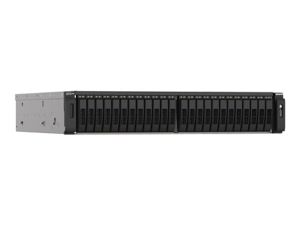 QNAP TS-H2490FU - NAS-server - 24 brønner - kan monteres i rack - PCI Express 3.0 x4 (NVMe) - RAID 0, 1, 5, 6, 10, 50, 60, JBOD - RAM 64 GB - 25 Gi...