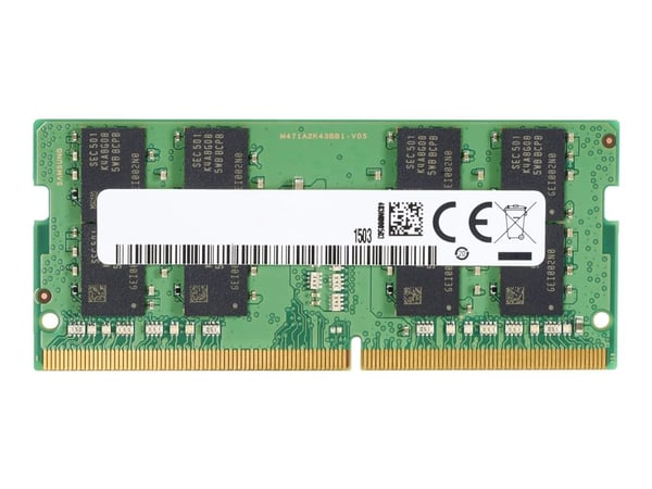 HP - DDR4 - modul - 4 GB - SO DIMM 260-pin - 3200 MHz / PC4-25600 - 1.2 V - ej buffrad - icke ECC - för HP 340 G7; EliteBook 640 G9; 650 G9; 655 G9...