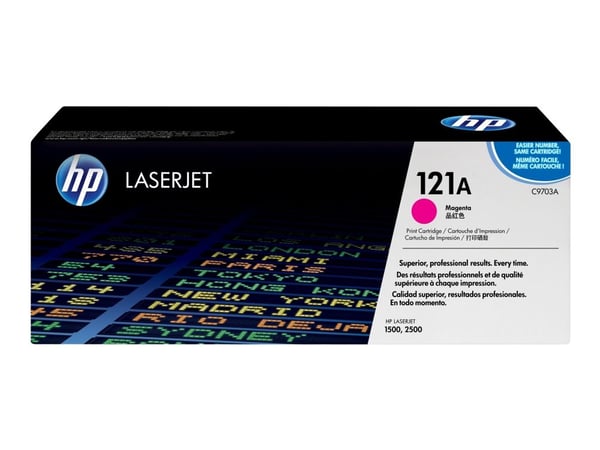 HP 121A Magenta Original LaserJet Toner Cartridge, 4000 sivua, Magenta, 1 kpl