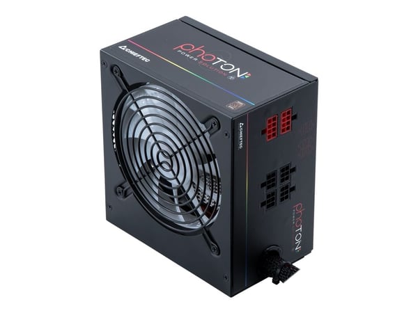 Chieftec Photon Series CTG-750C-RGB - Strømforsyning (intern) - ATX12V 2.3/ EPS12V - AC 230 V - 750 watt - aktiv PFC
