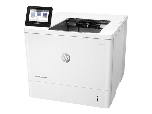 HP LaserJet Enterprise M611dn - Skriver - S/H - Dupleks - laser - A4/Legal - 1200 x 1200 dpi - opp til 61 spm - kapasitet: 650 ark - USB 2.0, Gigab...