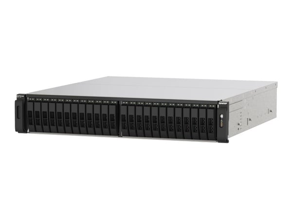 QNAP TS-H2490FU - NAS-server - 24 brønner - kan monteres i rack - PCI Express 3.0 x4 (NVMe) - RAID 0, 1, 5, 6, 10, 50, 60, JBOD - RAM 64 GB - 25 Gi...