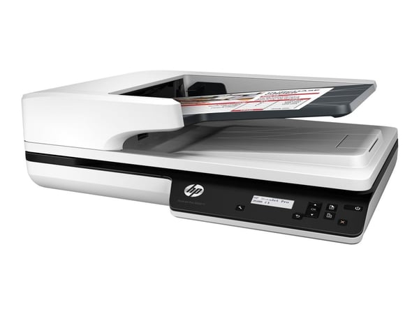 HP Scanjet Pro 3500 f1 - Dokumentskanner - CMOS / CIS - Dupleks - A4/Letter - 1200 dpi x 1200 dpi - inntil 25 spm (mono) / inntil 25 spm (farge) - ...