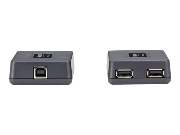 Black Box IC282A, Verkkolähetin ja -vastaanotin, 85 m, 12 Mbit/s, Cat5, Musta, 0.4 A