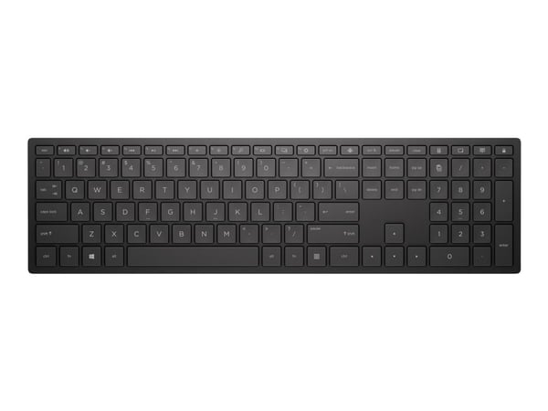 HP Pavilion 600 - Tastatur - trådløs - Svensk - kullsort - for HP 22, 24, 27, 460; Pavilion 24, 27, 590, 595, TP01; Pavilion Laptop 13, 14, 15