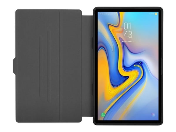 Targus Click-In - Lommebok for nettbrett - termoplast-polyuretan (TPU) - svart - 8.7" - for Samsung Galaxy Tab A7 Lite