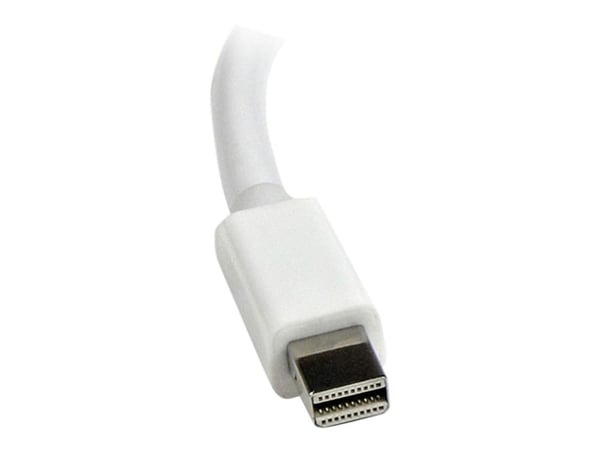 StarTech.com Mini DisplayPort til VGA-adapter - Hvit - 1080p - Thunderbolt til VGA-skjermadapter - Mini DP til VGA-konverter (MDP2VGAW) - Videotran...