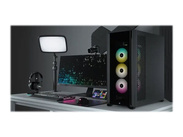 CORSAIR iCUE - ATX - uten strømforsyning - USB/Audio