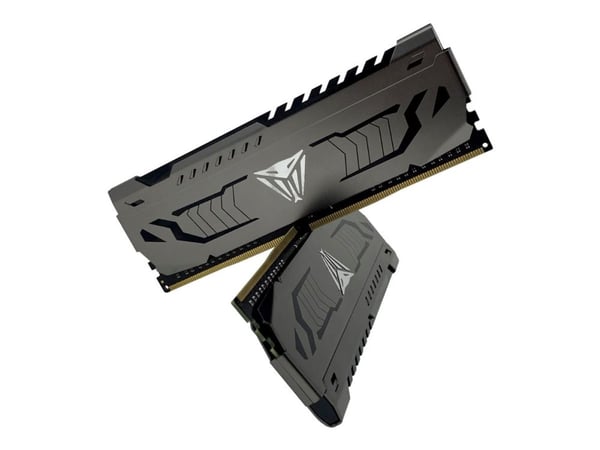 Patriot Extreme Performance Viper Steel - DDR4 - sett - 16 GB: 2 x 8 GB - DIMM 288-pin - 3200 MT/s / PC4-25600 - CL16 - 1.35 V - ikke-bufret - ikke...
