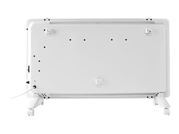 Nedis - Varmer - veggmontert, frittstående - 2 kW - hvit