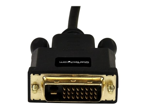 StarTech.com 3 ft Mini DisplayPort to DVI Adapter Cable - Mini DP to DVI Video Converter - MDP to DVI Cable for Mac / PC 1920x1200 - Black (MDP2DVI...